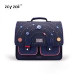  Cặp Balo Zoyzoii B66 cho Bé vào lớp 1 Dòng Retro vintage Chất liệu Polyester phối da cao cấp, bảo hành chính hãng 1 năm 