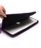  Túi chống sốc 13.3 inch AGVA Plush - 2 Màu Tím or Xám- Mã CN-SLV019PURPLE - Bảo hành 2 năm chính hãng 