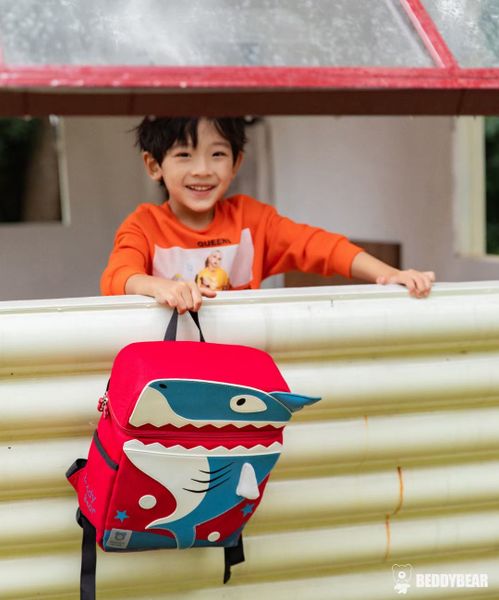  Balo Beddybear Cute Bag In hình Cá Mập - dành cho Bé từ 04 tuổi trở lên -YE-CAMAP 