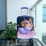  Vali kéo trẻ em BeddyBear Beddy Bear họa tiết con Cừu cho bé trai, bé gái từ 4 tuổi chống va đập, bánh xe xoay 360 độ - BJX-LV-002-CUU 