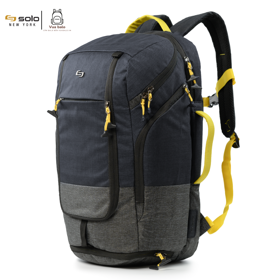  Balo Solo Velocity Max Backpack 17.3 inch - ACV732 . Phù hợp du lịch ngắn ngày . Nhiều ngăn tiện dụng và có Ngăn Đựng Giày Riêng - Chính hãng bảo hành 05 năm 