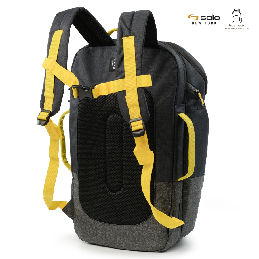  Balo Solo Velocity Max Backpack 17.3 inch - ACV732 . Phù hợp du lịch ngắn ngày . Nhiều ngăn tiện dụng và có Ngăn Đựng Giày Riêng - Chính hãng bảo hành 05 năm 