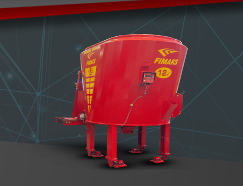  Cối trộn cố định - 12 m3 