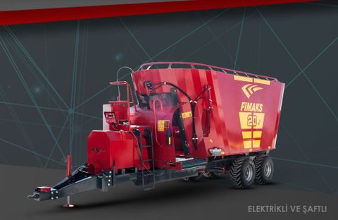  Cối trộn thức ăn 20 m3 
