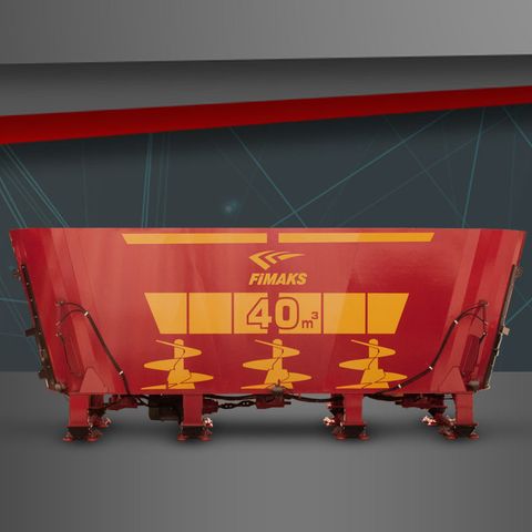  Cối trộn thức ăn cố định 40 m3 
