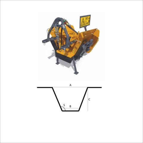  A- 83 - 103 cm; B= 20 - 22 cm; C=55-75; S=30 