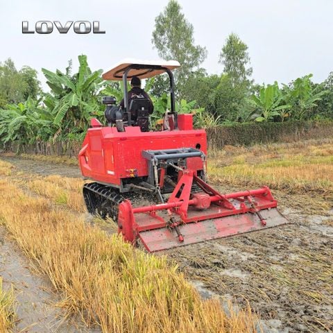  Máy xới bánh xích Lovol - 102Hp 