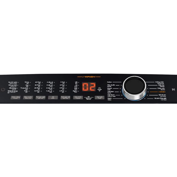Máy giặt Aqua Inverter 12 kg AQW-DR120HT-BK lồng đứng
