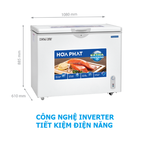 Tủ đông Hòa Phát Inverter 252 Lít HPF AD8252