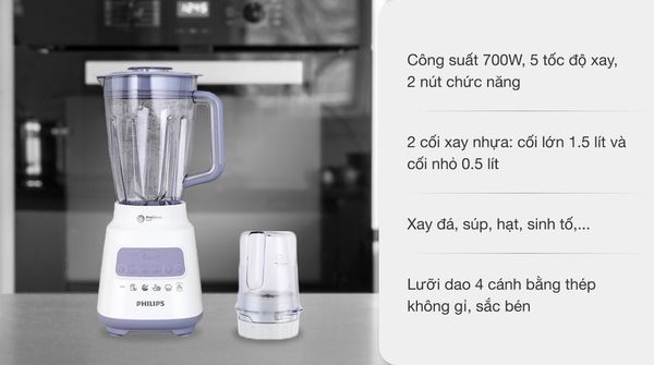Máy xay sinh tố Philips HR2221/00