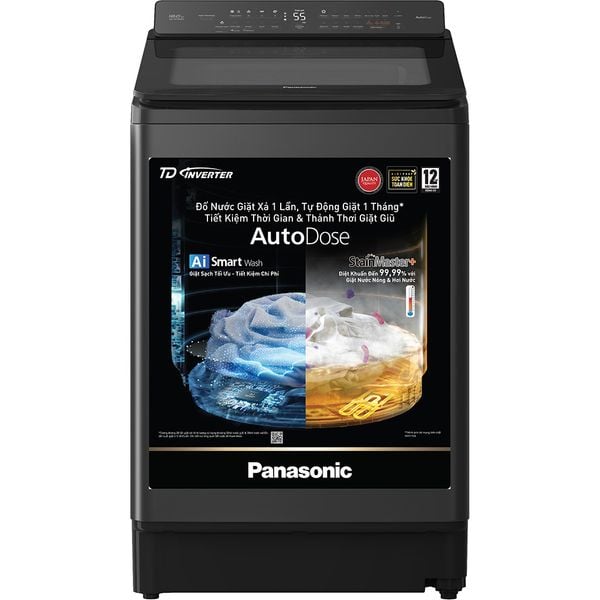 Máy giặt Panasonic Inverter 18 kg NA-FD180W3BV lồng đứng