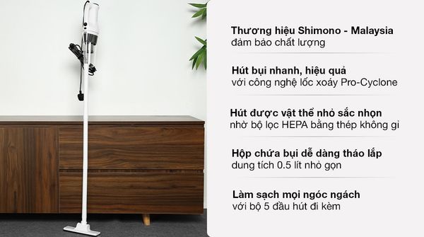 Máy hút bụi Shimono SVC1015