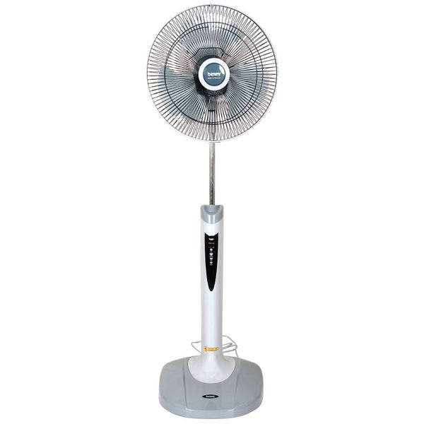 Quạt đứng Benny BF-49T, Grey, 60W, Remote, 90m3/phút, 16 inch