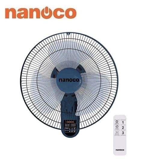 Quạt treo Nanoco NWF1612RC-BL Xanh