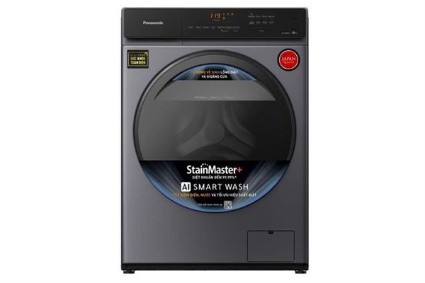 Máy giặt Panasonic Inverter 9 kg NA-V90FA1LVT lồng ngang