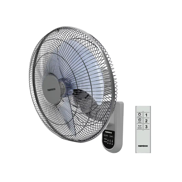 Quạt treo  Nanoco NWF1612RC-G Xám
