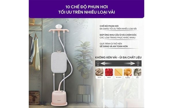 Bàn Ủi Hơi Nước Đứng BlueStone GSB-3955
