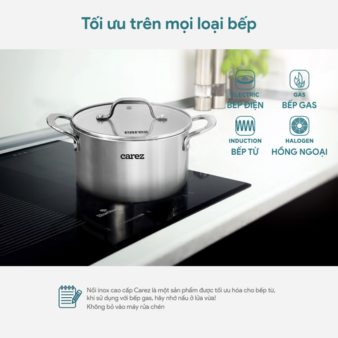 Bộ nồi Carez CPC871SI-03