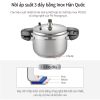 Nồi áp suất Inox đáy từ 5.3 lít PoongNyun HNVPC-10(IH)