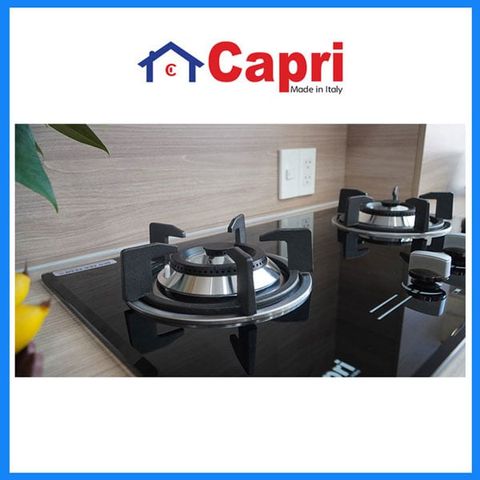 Bếp gas âm kính 2 lò Capri CR-209KT