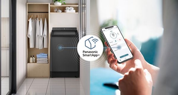 Máy giặt Panasonic Inverter 18 kg NA-FD180W3BV lồng đứng