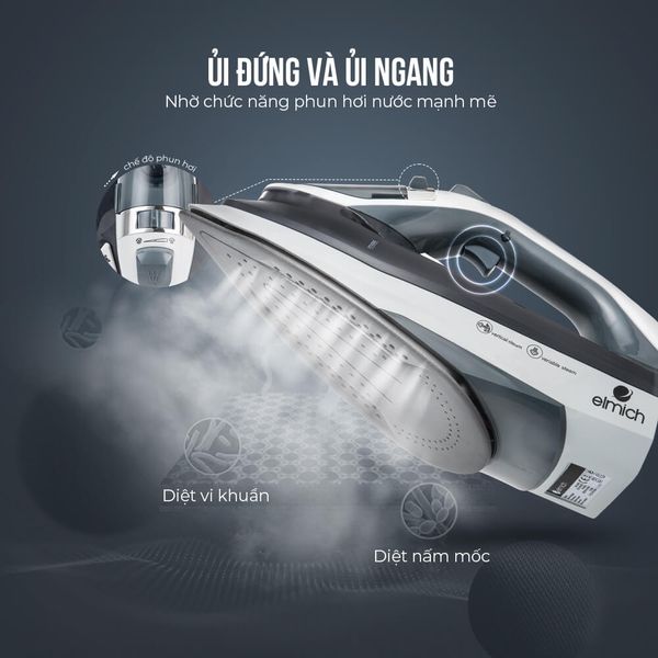 Bàn là hơi nước Elmich SIE-3435