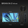 Bravia 3 Sony 4K 43 inch K-43S30