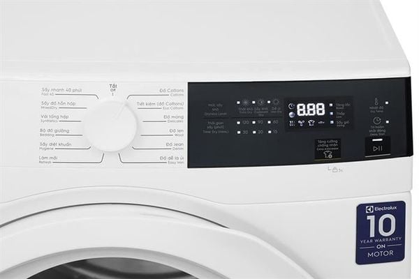 Máy sấy thông hơi Electrolux 8 kg EDV804H3WC