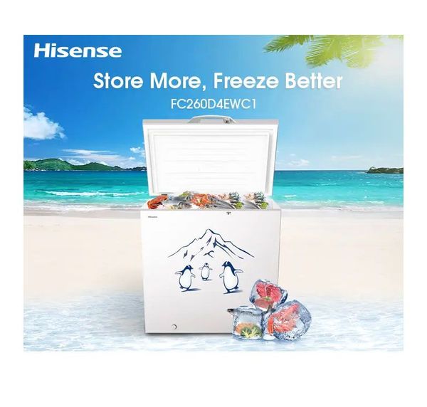 Tủ đông Hisense 202 lít FC260D4EWC1