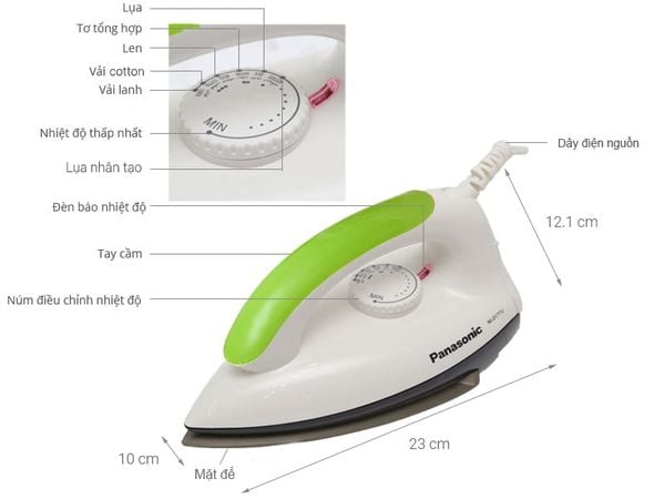 Bàn ủi khô Panasonic NI-317TXRA