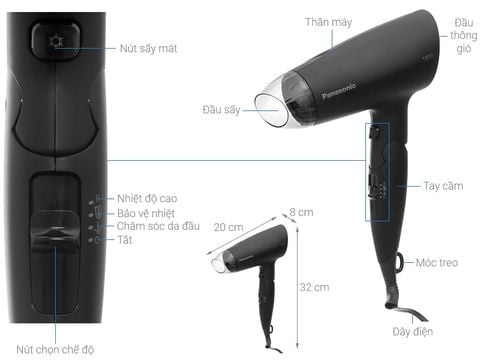 Máy sấy tóc Panasonic ND37-K645