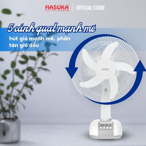 Quạt sạc Hasuka HSK-385