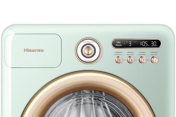 Máy giặt sấy Hisense Roman Holiday Inverter giặt 10.5 kg - sấy 7 kg WD105R5