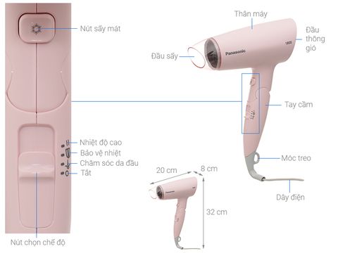 Máy sấy tóc Panasonic ND37-P645