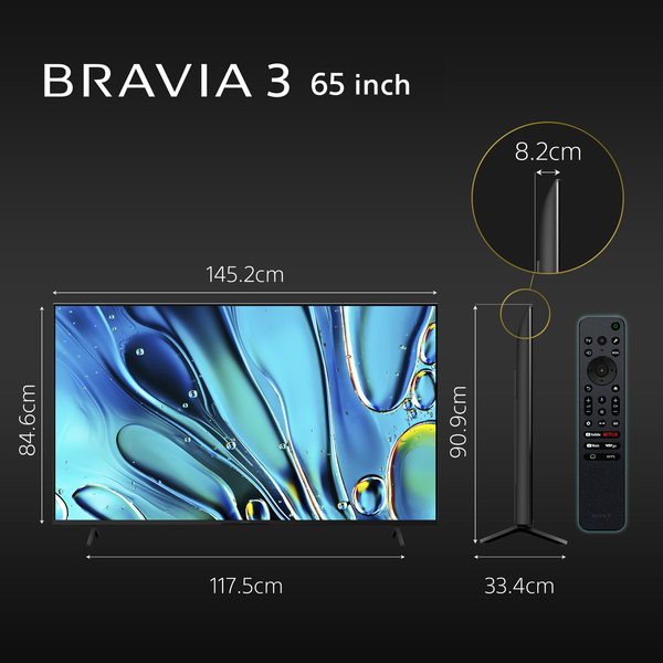 Bravia 3 Sony 4K 65 inch K-65S30