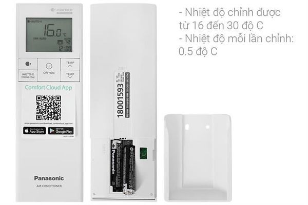 Máy lạnh Panasonic Inverter 2 HP CU/CS-U18BKH-8 (2025)