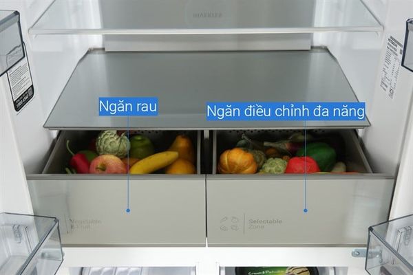 Tủ lạnh Hitachi Inverter 464 lít HR4N7520DSWDXVN