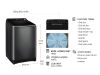 Máy giặt Aqua Inverter 18 kg AQW-DR180UHT PS lồng đứng