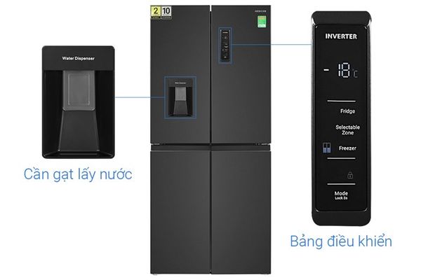 Tủ lạnh Hitachi Inverter 464 lít HR4N7520DSWDXVN
