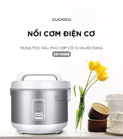 Nồi cơm điện cơ 2,5 lít Cuckoo CR-1420