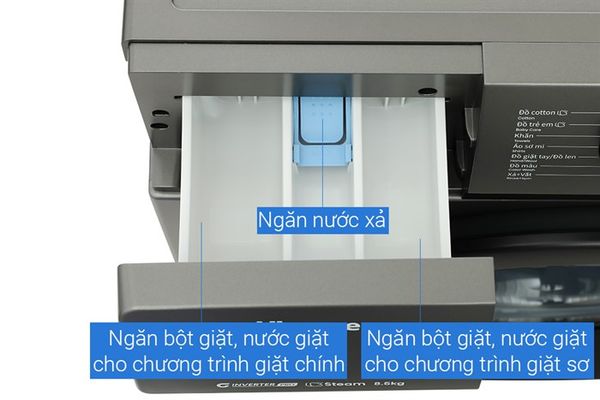 Máy giặt Hisense Inverter 8.5 kg WFQP8523BT (lồng ngang)