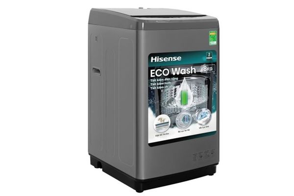 Máy giặt Hisense Inverter 8 kg WTZQ8012UT (lồng đứng)