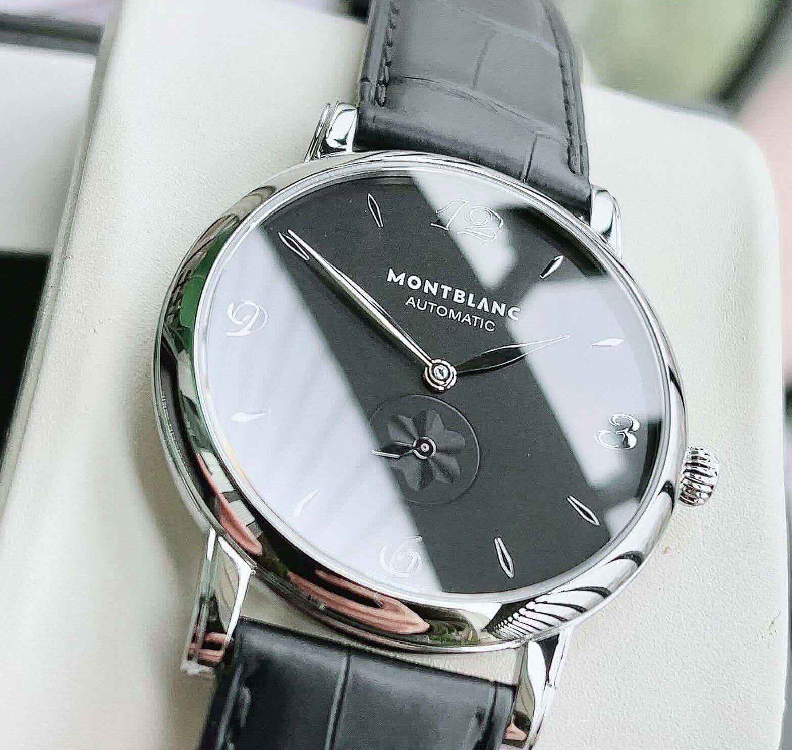 Acier Automatic Montblanc 107072 Đồng Hồ Montblanc Star 107072