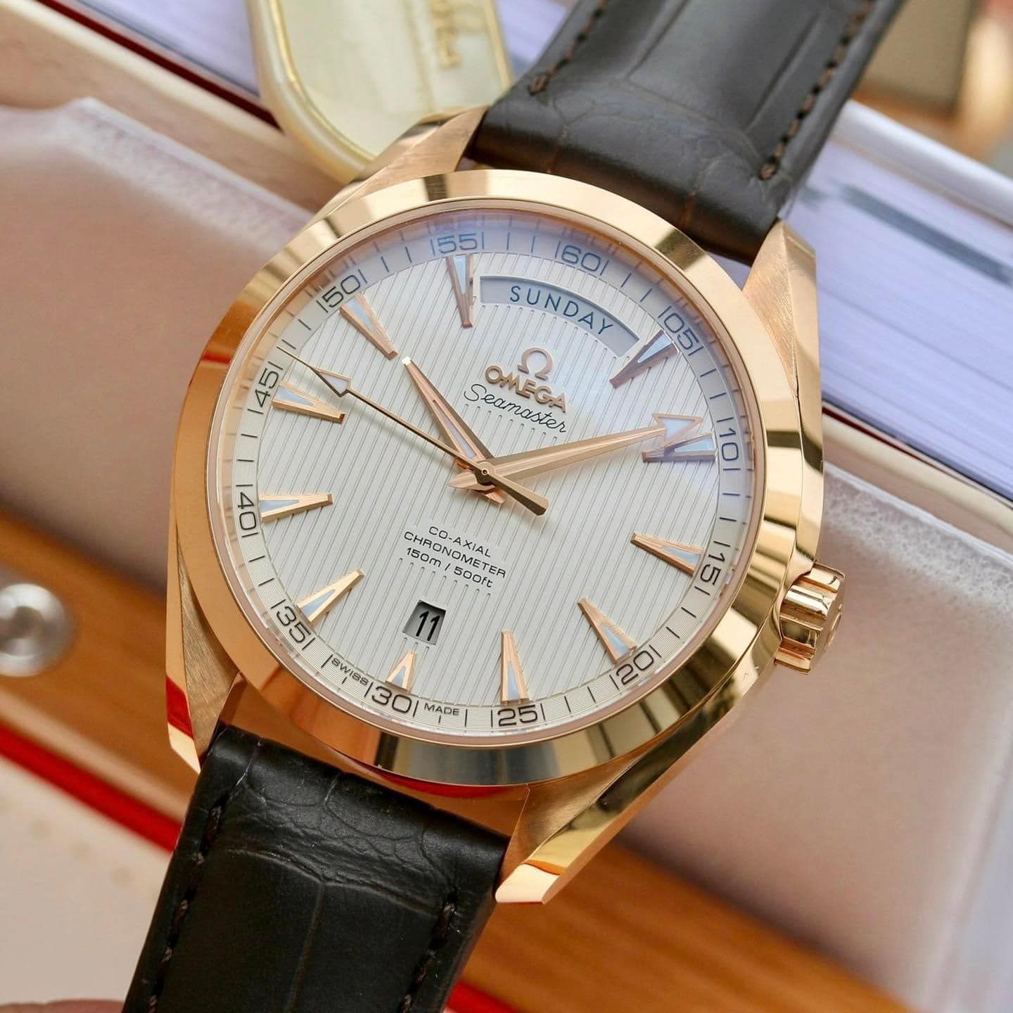  Omega Seamaster 231.53.42.22.02.001 Aqua Terra Co‑Axial 41.5mm 