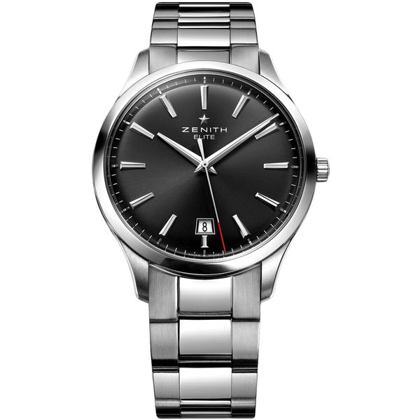 Zenith Mens Stainless Steel Polished 40mm