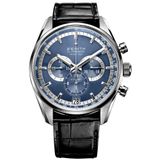  Zenith Mens Stainless Steel Leather 42mm 
