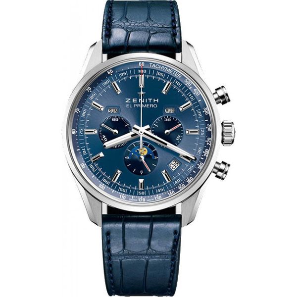 ZENITH El Primero Automatic Moonphase Watch 42mm