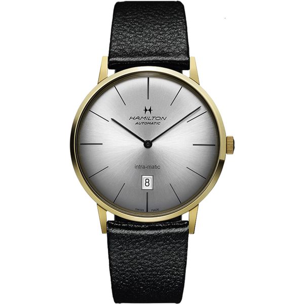 Hamilton Intra-Matic Automatic Yellow Gold Pvd 42mm