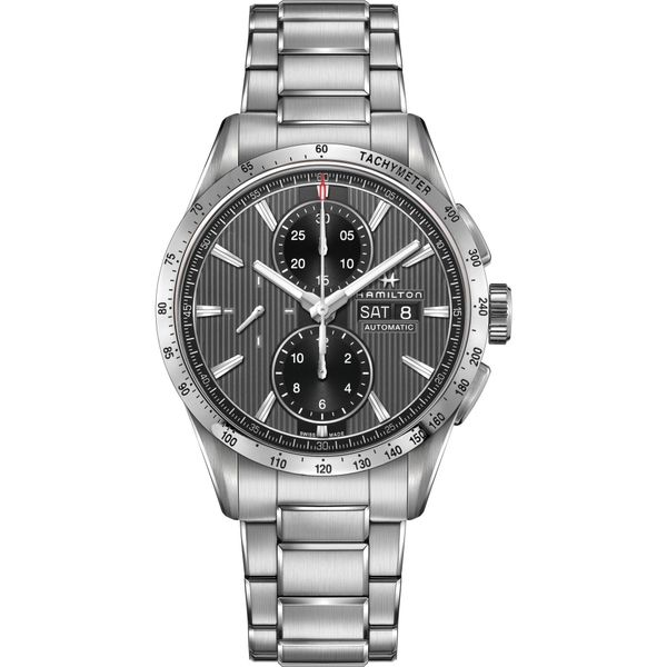 HAMILTON Broadway Auto Chrono Grey Watch 43mm