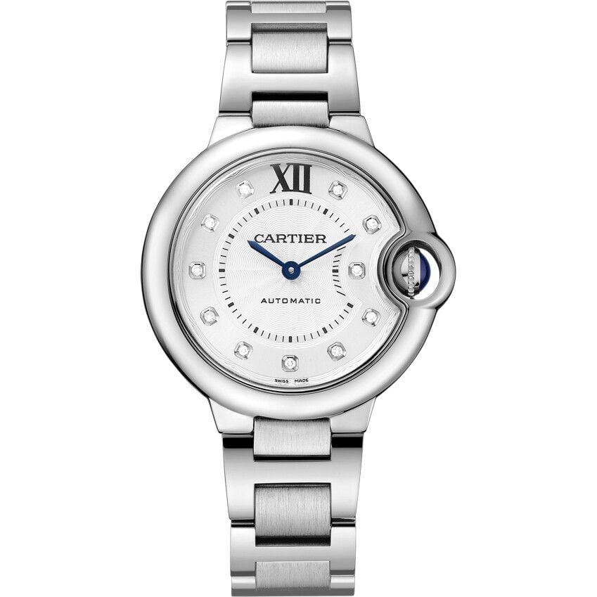  Cartier Ballon Bleu De Cartier WE902074 Diamonds Watch 33 